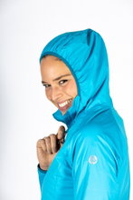 Maul Softshell Jacket Wildbarren 3.0 (wind and waterproof) turquoise blue Women